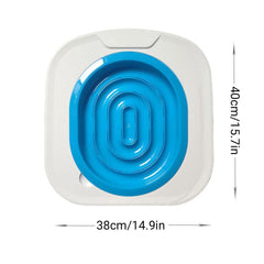 Cat Toilet Seat Trainer Kit Easy Toilet Training System for Cats Kittens