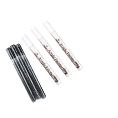 Flysea 12-80 Colours Acrylic Paint Pens Painting Stone Ceramic Glass Markers 0.7 - 35-Colour Set (15 Medium+ 20 Fine Tip)