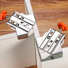 Angle Clamp Set 4pcs 90-Degree Adjustable L Shape Corner Woodworking Position - Closed style