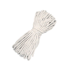 Cotton Rope Macrame Cord 1-12mm DIY Craft Tapestry Binding Decorative String - 12mm x 50m