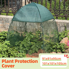 Plant and Vegetable Protective Cover Insect Proof Mesh Garden Netting Cover - 91x91x95cm