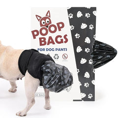 Dog Pet Portable Poop Collection Pants Outing Physiological Pants with Poop Bag - L