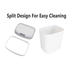 Sensor Trash Bin Touchless 16L White Automatic Motion Kitchen Rubbish Can