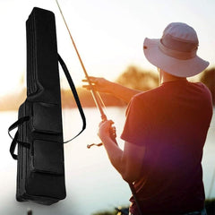130cm Big Belly Fishing Tackle Bag Rod Storage Carry Case Outdoor Fishing Bag - Green
