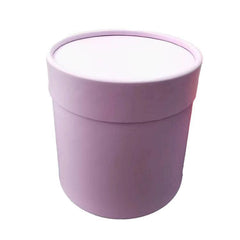 10pcs Clear Round Hug Bucket for Flower Arrangement Bouquet Packaging Supplies - Flower-Bucket-10pcs-Purple