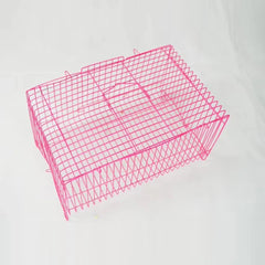 Small Bird Transport Collapsible Cage Travel Pet Carrier Portable Folding Cage - L