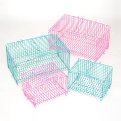 Small Bird Transport Collapsible Cage Travel Pet Carrier Portable Folding Cage - S