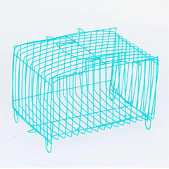 Small Bird Transport Collapsible Cage Travel Pet Carrier Portable Folding Cage - S