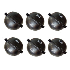 Non-Elastic Soft Squat Wall Ball for Solid Gravity and Balance Training Workouts - 1kg