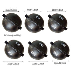 Non-Elastic Soft Squat Wall Ball for Solid Gravity and Balance Training Workouts - 4kg