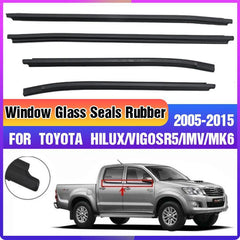 05-15 Toyota Hilux Double Cab Window Seals Rubber Weather Strip