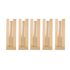 200PCS Transparent Food Greaseproof Bags French Bread Baguette Packaging Pouc - 35X11CM