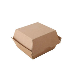 UP To 250PCS Cardboard Hot Dog Box - Brown Corrugated Kraft - Plain - CB2-250PCS