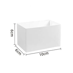 250PCS Sandwich Packaging Box Breakfast Hamburger Wrapping Box S Size - Black White