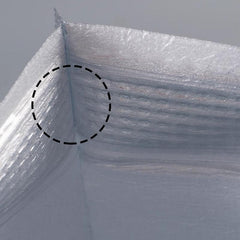 100Pcs Aluminum Foil Insulated Food Storage Bags for Thermal Cooling - 30*40CM-100PCS