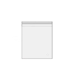 100Pcs Self-Adhesive Clear Opp Cellophane Bags with Air Hole - 40*46+4cm