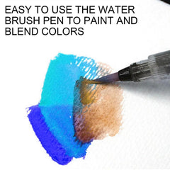 12-90 Watercolour Paint Set With Brush Painting Water Colour Kits - 90 Colours