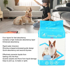 Bamboo Charcoal Deodorant Pet Pads Wholesale for Dogs Cats Fragrant - S-100PCS 33*45cm