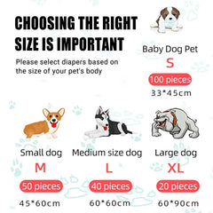 Bamboo Charcoal Deodorant Pet Pads Wholesale for Dogs Cats Fragrant - S-100PCS 33*45cm