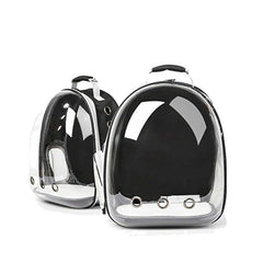 Pet Outdoor Carrier Backpack Cat Dog Puppy Travel Space Capsule Shoulder Bag - Pink