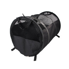 Foldable Pet Car Carrier Bag Breathable Travel Tent Portable Kennel for Transport - Grey