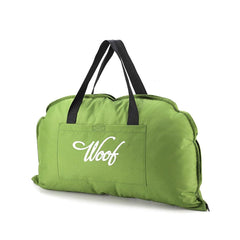 Portable Folding Pet Kennel Zippered Outdoor Dog Bed Travel Mat Waterproof - Yellow