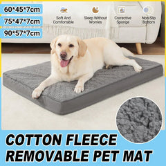 Removable Washable Waterproof Pet Mattress Anti-Bite Cushion Sleeping Dog Mat - 90x57x7cm