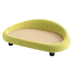 Large Cat Scratching Board Sofa Scratch Resistant Nest for Cats and Kittens - Green