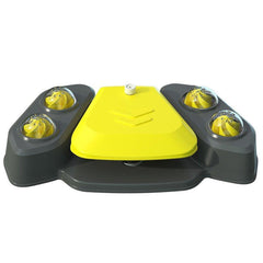 Automatic Water Feeder Dispenser with Bath Spray and Footstep Dog Toys for Pets - Grey