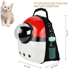 Cat Dog Backpack Carrier Breathable Pet Carrier Bag for Outdoor Travel - Penguin