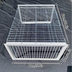 Durable Pigeon Cage for Indoor and Outdoor Use Safe Bird Housing Easy to Assemble