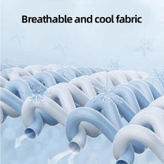 2pcs Breathable Pillow Set for Summer Comfort Soft for Home Use Sleeping Support