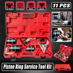 11X Auto Engine Piston Ring Service Tool Set Compressor Tools Kit for Car