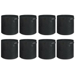 10 Pack Breathable Fabric Plant Grow Pots 2 to 20 Gallon Sizes - 20 Gallon-10PCS