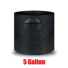 10 Pack Breathable Fabric Plant Grow Pots 2 to 20 Gallon Sizes - 20 Gallon-10PCS