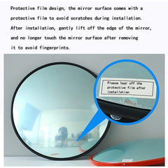 30cm Round Convex Mirror Blind Spot Traffic Driveway Shop Junction Use