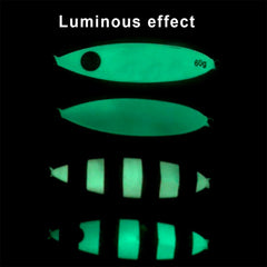 Fishing Lure Bait Set 8pcs Conical Boat Tackle Artificial Hard Bait Accessories - 80g