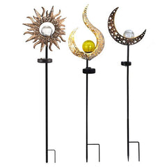 Solar Lights LED Garden Decor Outdoor Path Lights Lawn Light Lantern Lamp - 1X Sun