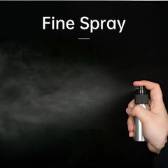 10pcs Travel Size Refillable Aluminum Spray Bottles Toner Cleaning Solution Mist - 10pcs-200ml