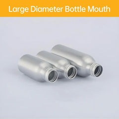 10pcs Travel Size Refillable Aluminum Spray Bottles Toner Cleaning Solution Mist - 10pcs-200ml