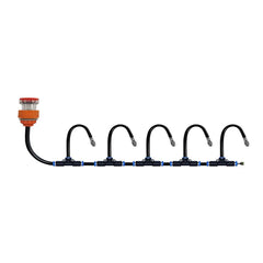 5M 10M 20M Garden Watering System Adjustable Spray Irrigation Hose Sprinkler - 20m