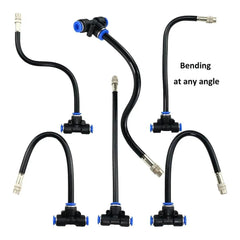 5M 10M 20M Garden Watering System Adjustable Spray Irrigation Hose Sprinkler - 20m