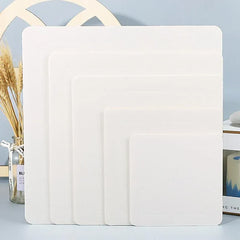 30PCS White Portable Cake Boxes Display Window Packing Case Party with Handle Birthday - 12 inch