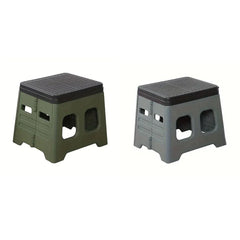 Outdoor Travel Toilet Portable Folding Stool Seat for Camping Hiking and Outdoor - Grey