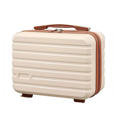 Portable 14 Inch Suitcase Mini Small Travel Storage Hand Gift Box - Pink