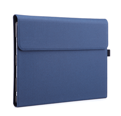 Premium Leather Case Cover Protector For Microsoft Surface Pro 8 - Red