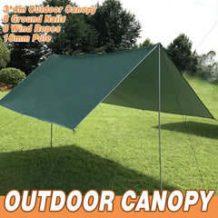 Portable Outdoor Camping Canopy Tent Sun Shelter Shade for Picnic Beach Events