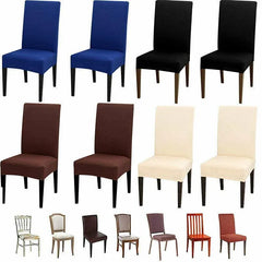 6X Stretch Chair Cover Seat Covers Spandex Washable Banquet Wedding Party Decora - Lake Blue