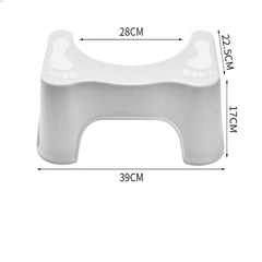 1X Sit And Squat Squatty Potty Stool Non-Slip Toilet Stools Healthy