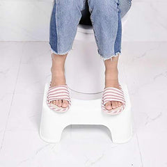 1X Sit And Squat Squatty Potty Stool Non-Slip Toilet Stools Healthy